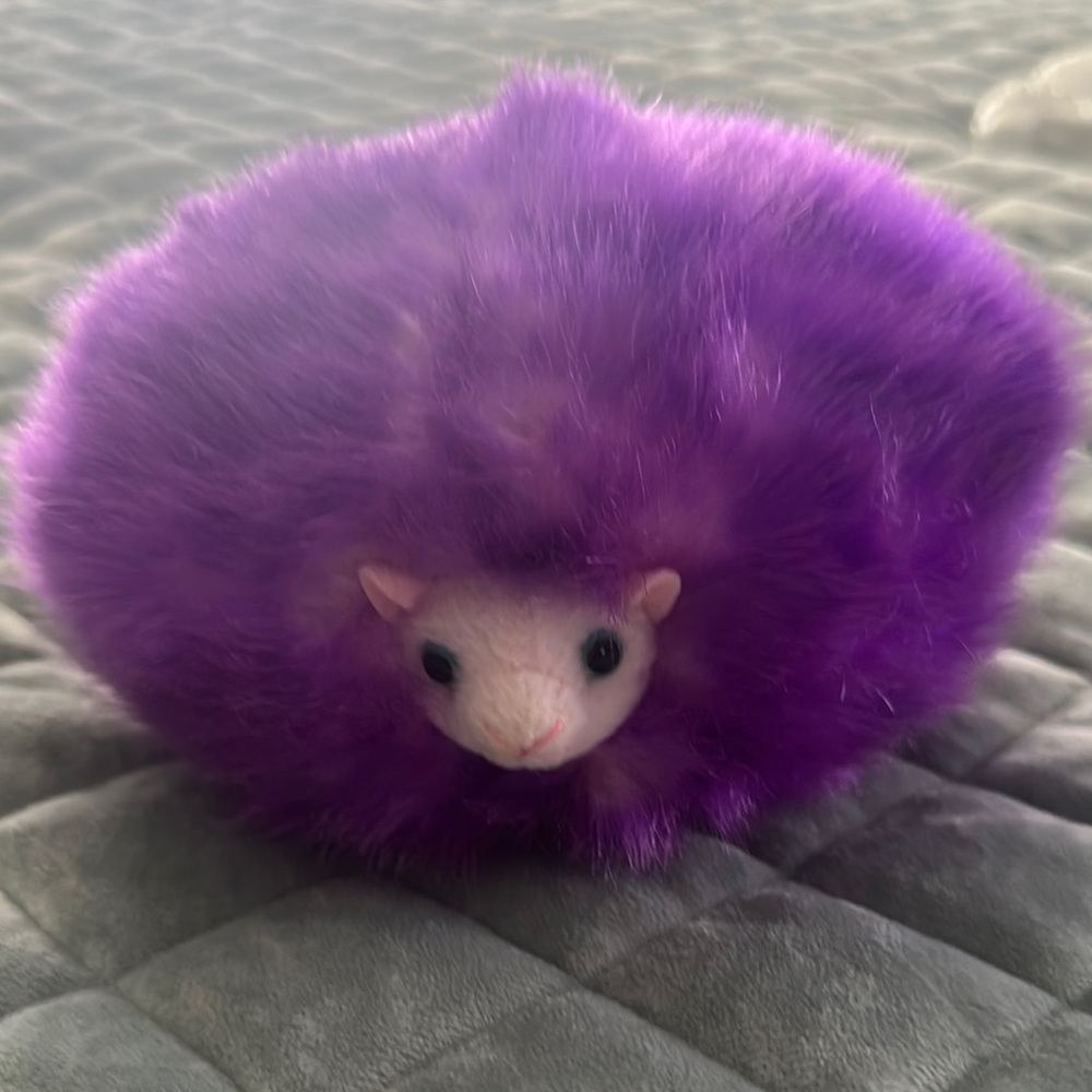 Purple Fluffy Small Pet Toy pygmy plush harry potter
pygmy plush